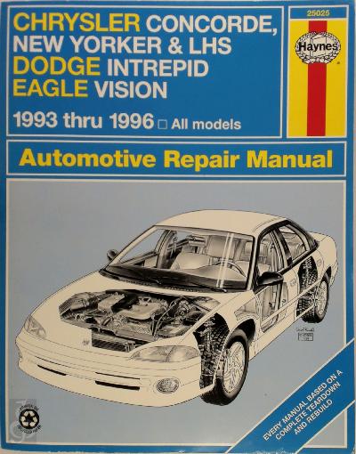 download DODGE CONCORDE INTREPID LH workshop manual