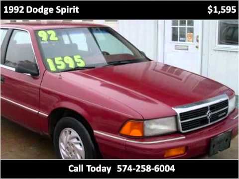 download DODGE SPIRIT Shop workshop manual