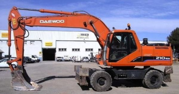 download Daewoo Doosan Solar 180W V Wheel Excavator able workshop manual