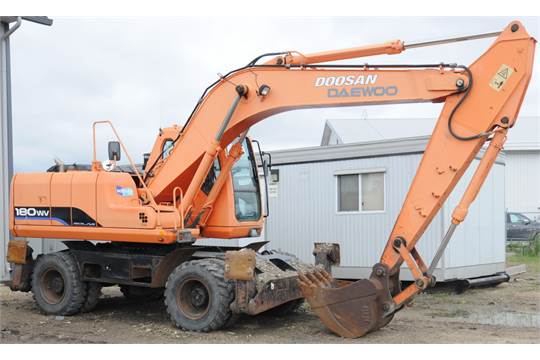 download Daewoo Doosan Solar 180W V Wheel Excavator able workshop manual