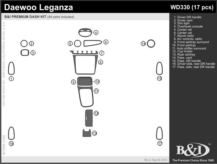 download Daewoo Leganza 1 2 workshop manual