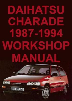 download Daihatsu Charade G100 GTTI workshop manual