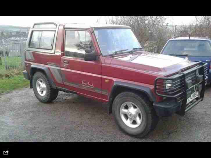 download Daihatsu Fourtrak F70 F75 F77 workshop manual