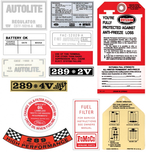 download Decal Kit 302 CID Ranchero workshop manual