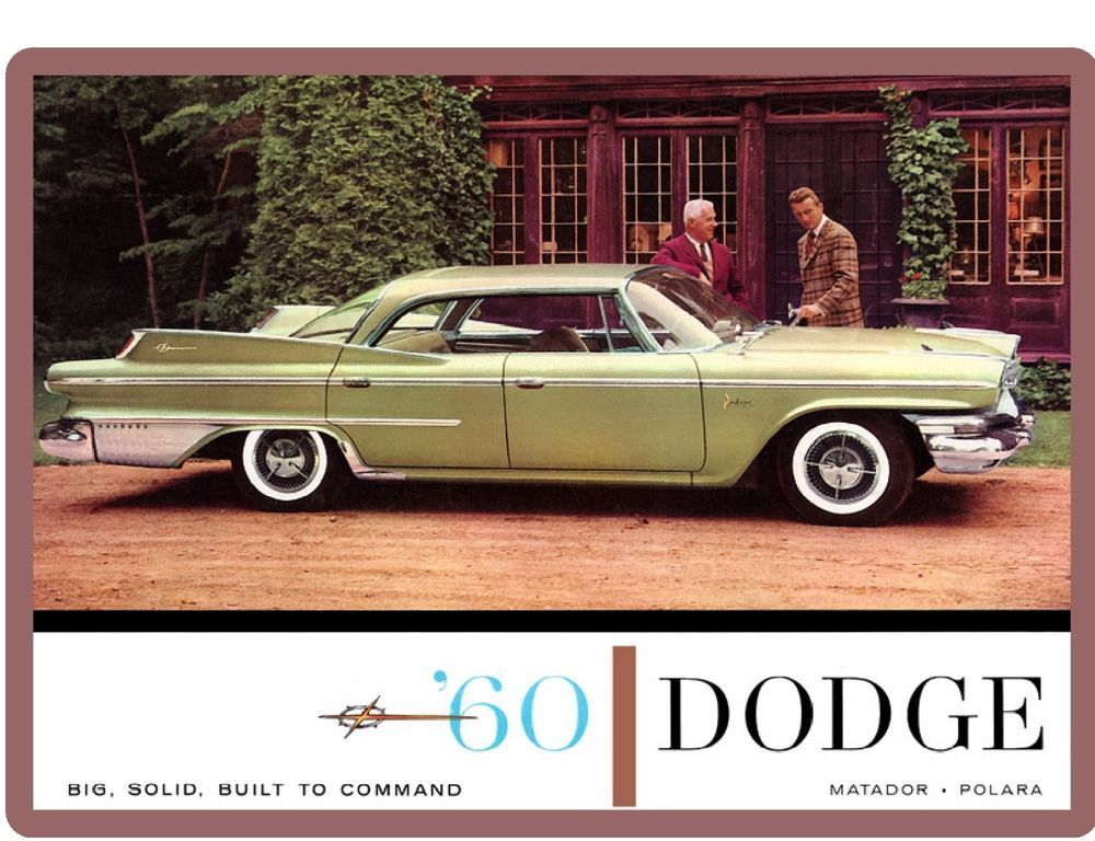 download Dodge Dart Polara Matador workshop manual