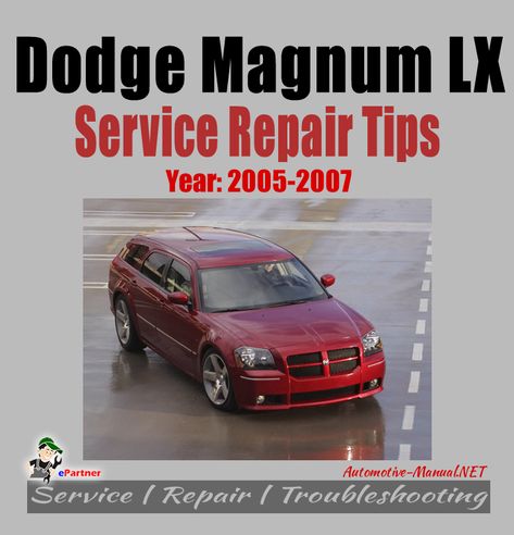 download Dodge Magnum workshop manual