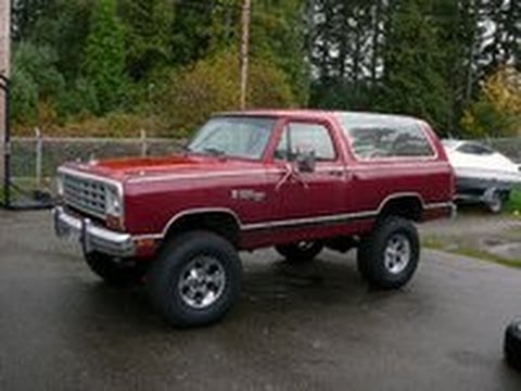 download Dodge Ramcharger workshop manual