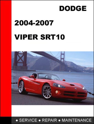 download Dodge Viper Owner workshop manual