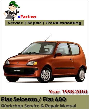 download FIAT SEICENTO 600 workshop manual