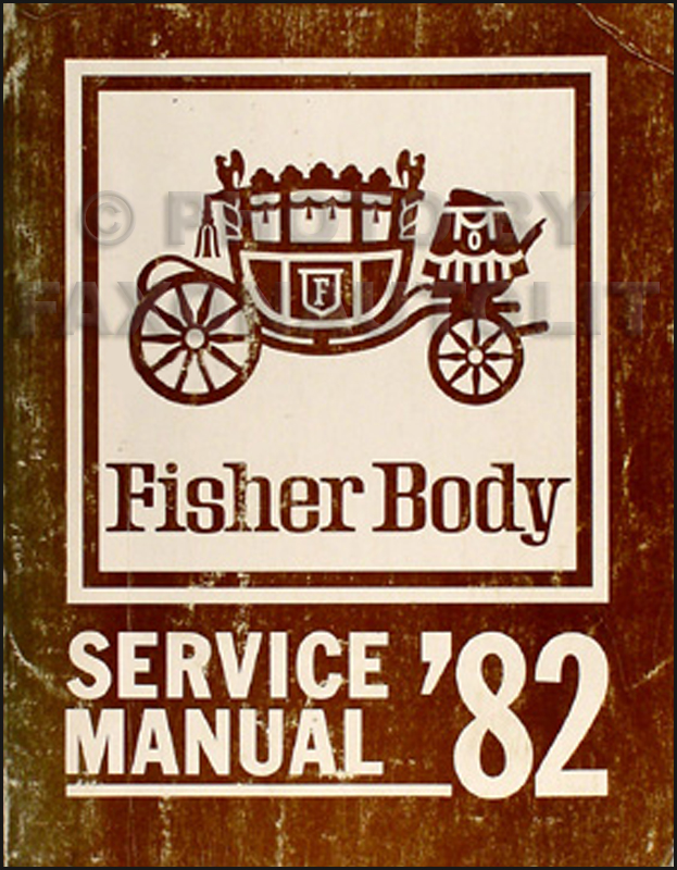 download FISHER Body OLDSMOBILE BUICK CHEVROLET CADILLAC PONTIAC workshop manual