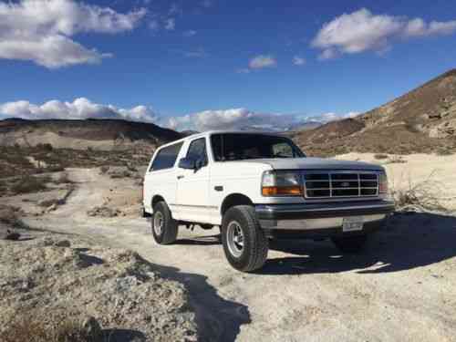 download FORD BRONCO 5.8L V8 2WD 4WD workshop manual