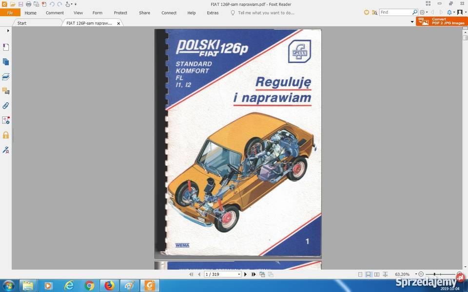 download Fiat 126 Reguluje i naprawiam workshop manual