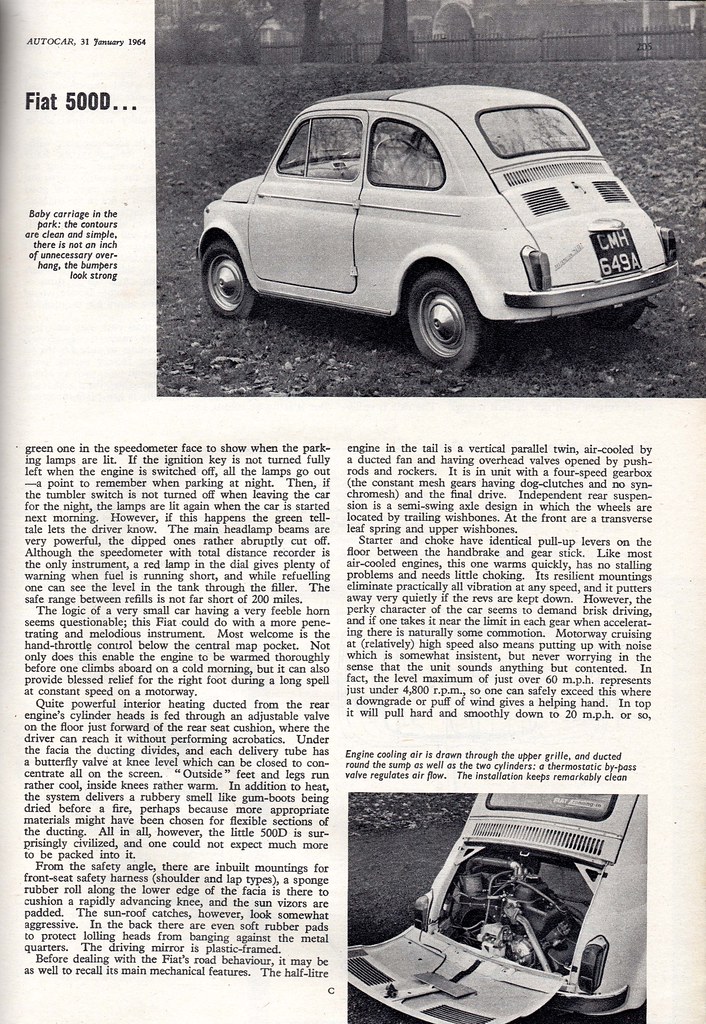 download Fiat 500 1964 workshop manual