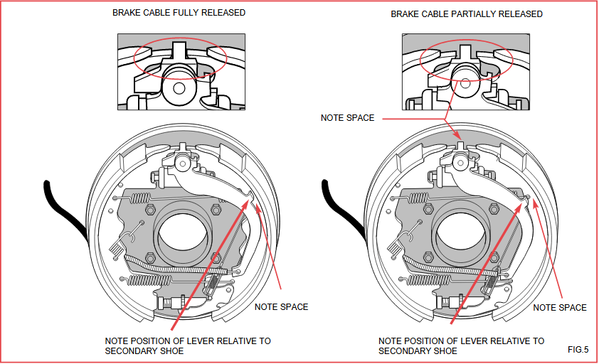 download Ford Econoline Brake Shoe Wheel Adjuster workshop manual