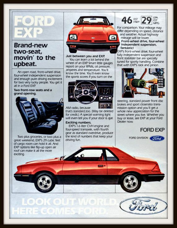 download Ford Exp workshop manual