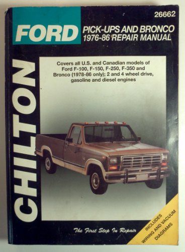 download Ford F 100 F 150 F 250 F 350 Bronco workshop manual