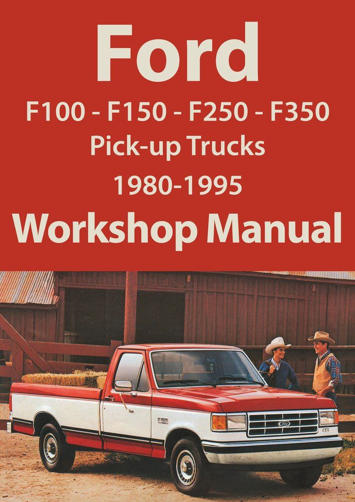 download Ford F 100 F 150 F 250 F 350 Bronco workshop manual
