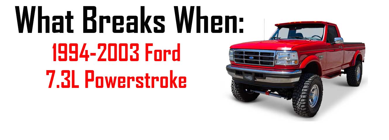 download Ford F Series Power Stroke 7.3L workshop manual