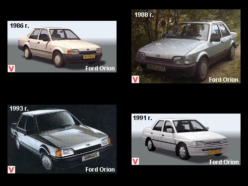 download Ford Orion workshop manual