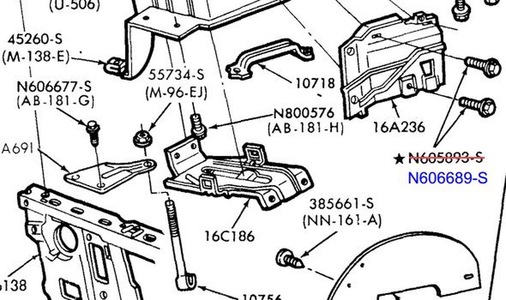 download Ford Pickup TruckBattery Hold Down Bolt workshop manual