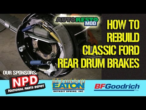 download Ford Thunderbird Front Brake Drum workshop manual