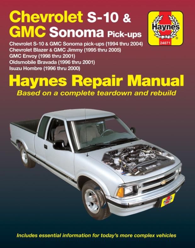 download GMC Sonoma able workshop manual