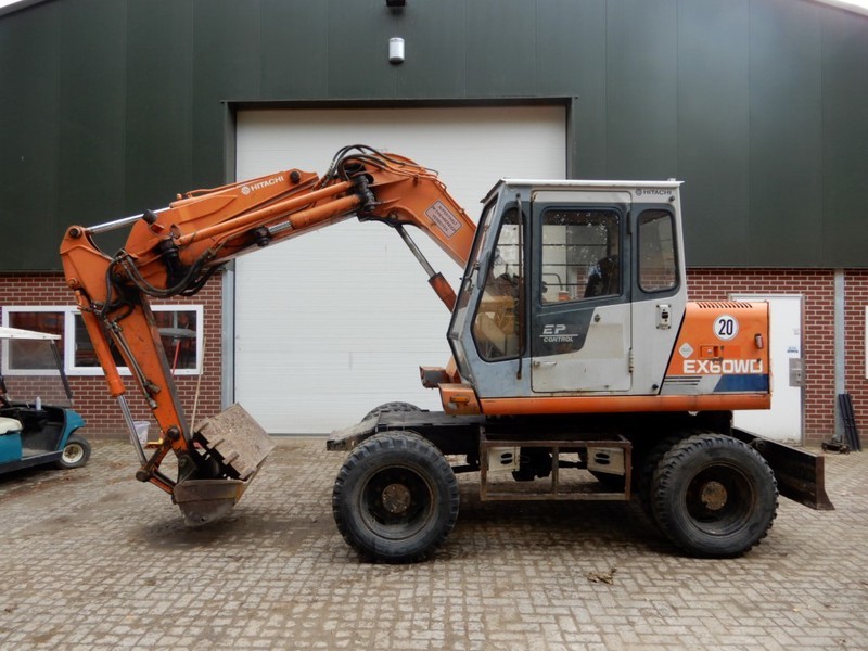 download HITACHI EX60WD 2 WHEELED Excavator able workshop manual