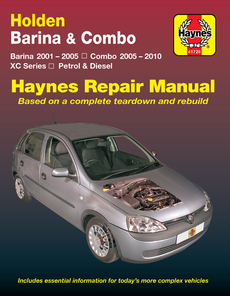 download HOLDEN BARINA workshop manual