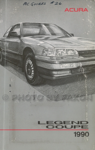 download HONDA LEGEND COUPE Manual BODY AN workshop manual