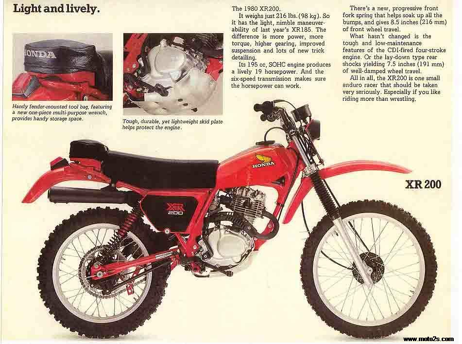 download HONDA XL200 Motorcycle able workshop manual
