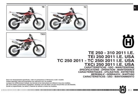 download HUSQVARNA Motorcycle TE 250 TE 450 TE 510 E3 able workshop manual