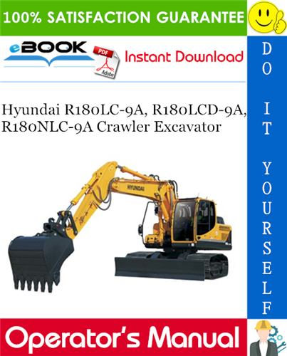 download HYUNDAI Crawler Excavator R180LC 3 able workshop manual