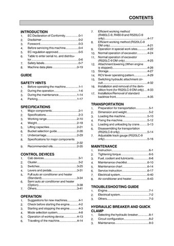 download HYUNDAI Crawler Excavator R480LC 9 520LC 9 able workshop manual