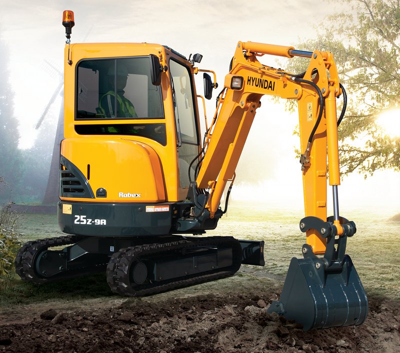 download HYUNDAI R25Z 9A Crawler Excavator able workshop manual