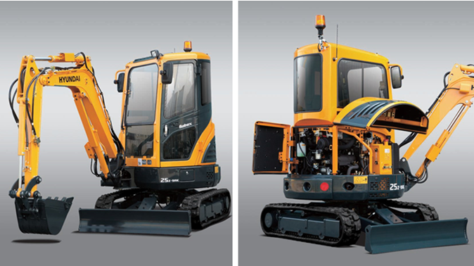 download HYUNDAI R25Z 9AK Crawler Excavator able workshop manual