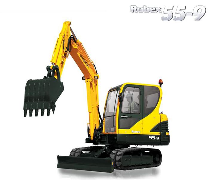 download HYUNDAI R55W 9 Wheel Excavator able workshop manual