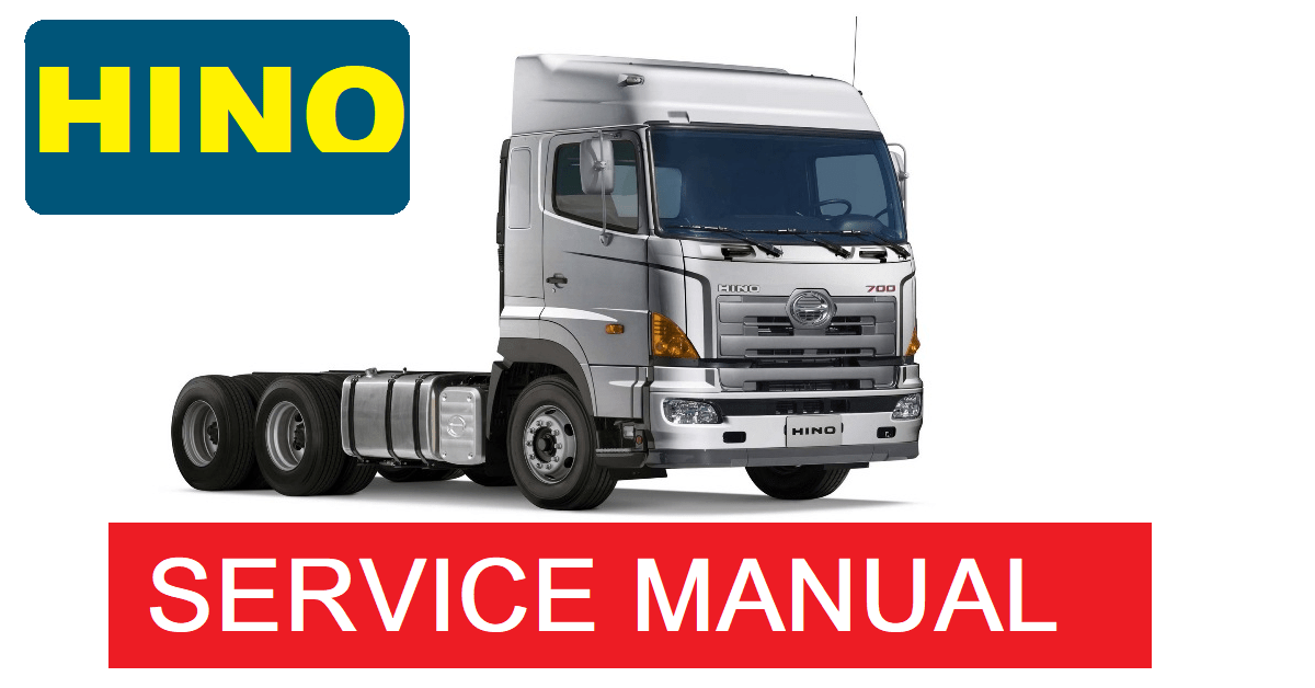 download Hino 500 truck manuals able workshop manual