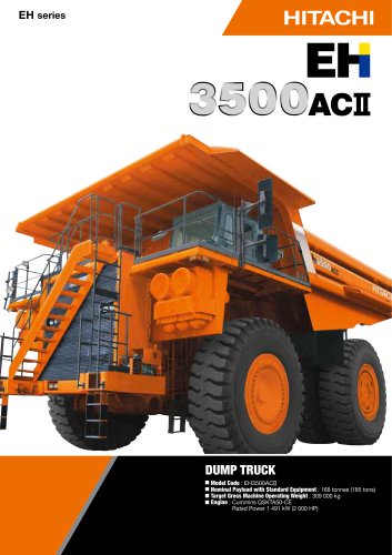 download Hitachi EH 3500A II Rigid Dump Truck able workshop manual
