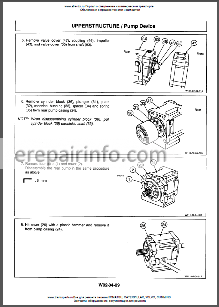 download Hitachi EX400 3 EX400 3C Excavator able workshop manual