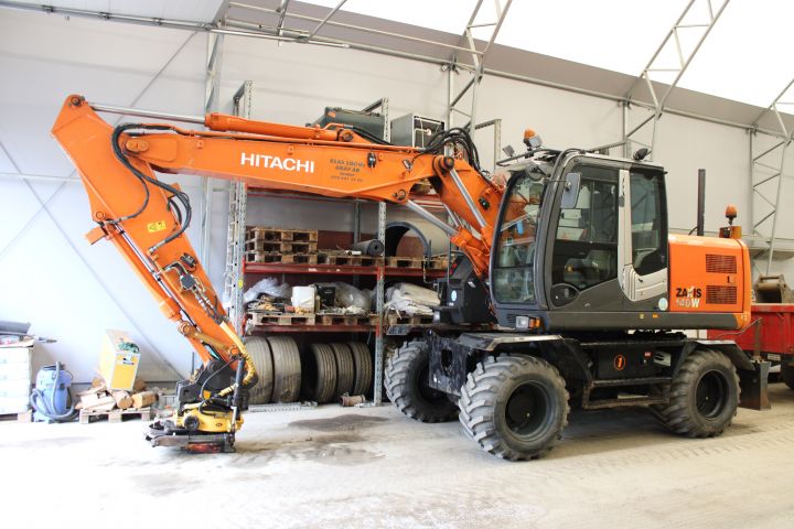 download Hitachi Zaxis 180W Wheeled Excavator able workshop manual