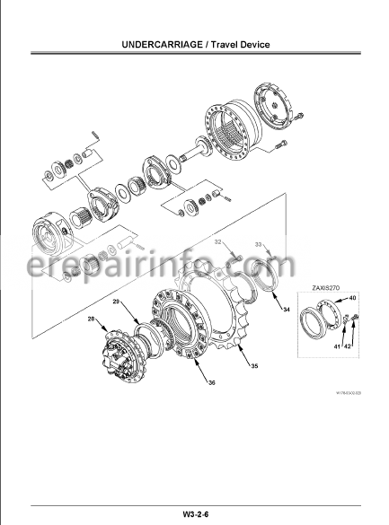 download Hitachi Zaxis 200 225USR 225US 230 270 Excavator able workshop manual