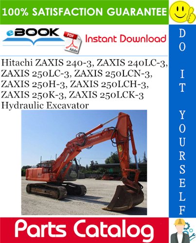 download Hitachi Zaxis 240 3 240LC 3 Excavator able workshop manual