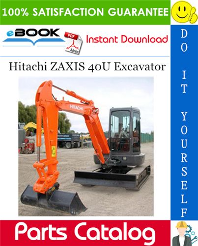 download Hitachi Zaxis 40U 50U Excavator able workshop manual