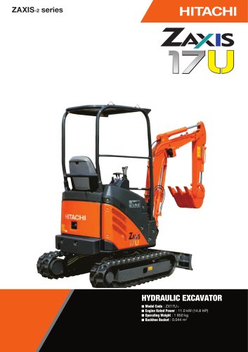 download Hitachi Zaxis ZX 17U 2 Excavator able workshop manual