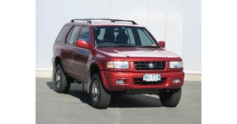 download Holden Frontera able workshop manual