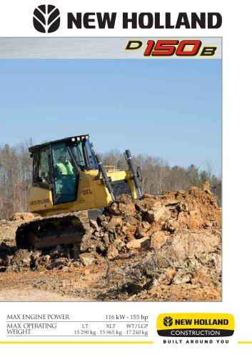 download Holland D150B Crawler DOZER able workshop manual