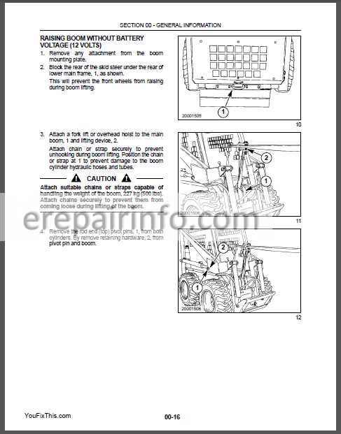 download Holland LS120 LS125 Skid Steer Loader able workshop manual