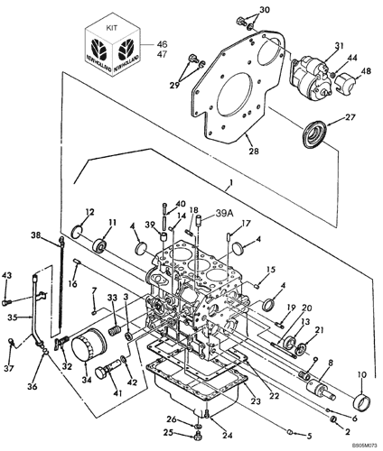 download Holland LS125 Skid Steer Loader LISTable workshop manual