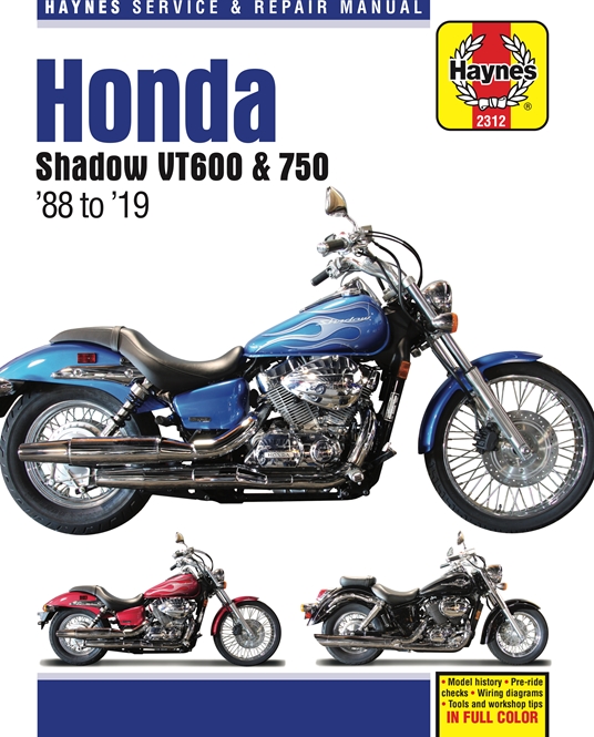 download Honda VT600C Shadow Motorcycle  19 workshop manual