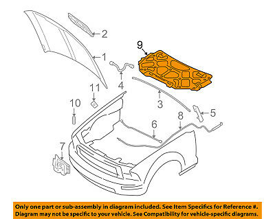 download Hood Insulation V8 Ford workshop manual